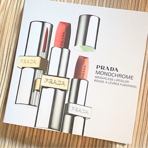 Prada Monochrome Lipcolor 4 Shades Lipstick
